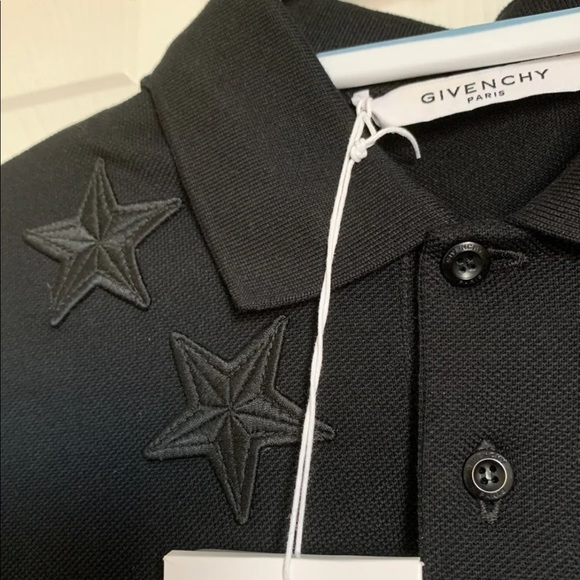 ❌SOLD❌ Givenchy Star Polo Shirt - Picture 5 of 8